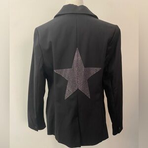 Hip chick black star blazer14